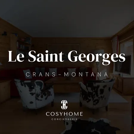 Daire Le Saint Georges L Jardin Et Vue L By Cosyhome Crans-Montana