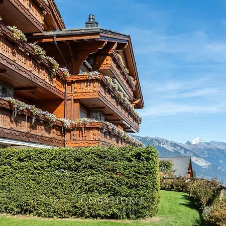 Le Saint Georges L Jardin Et Vue L By Cosyhome Apartman Crans-Montana
