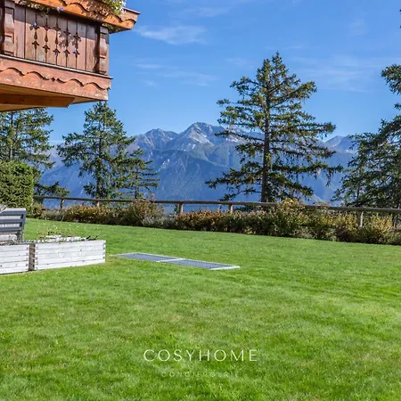 Apartamento Le Saint Georges L Jardin Et Vue L By Cosyhome Crans-Montana