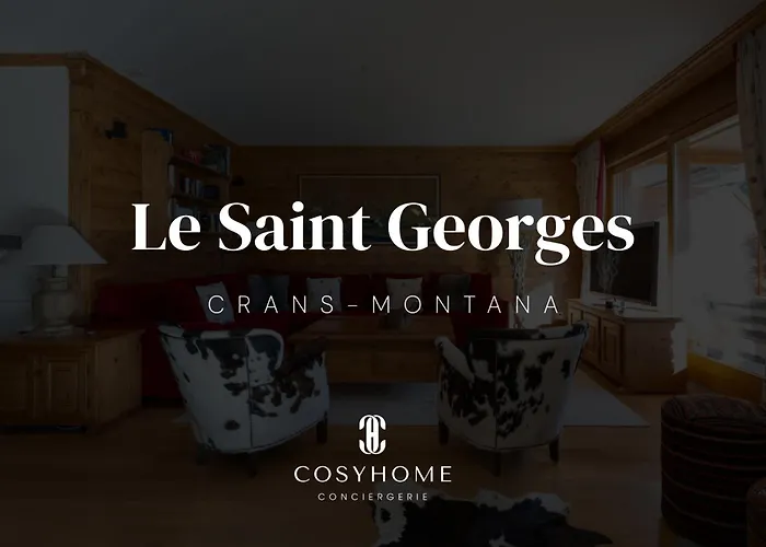Apartman Le Saint Georges L Jardin Et Vue L By Cosyhome Crans-Montana