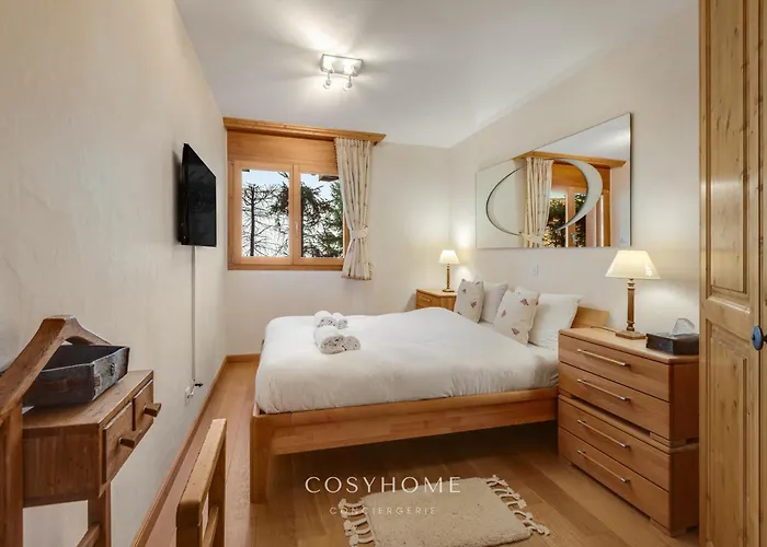 Le Saint Georges L Jardin Et Vue L By Cosyhome Daire Crans-Montana